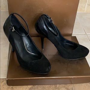 Black Heels w/ankle strap